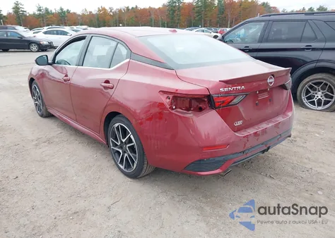 2025 Nissan Sentra Sr из США, поврежденный, VIN 3N1AB8DV2SY366640